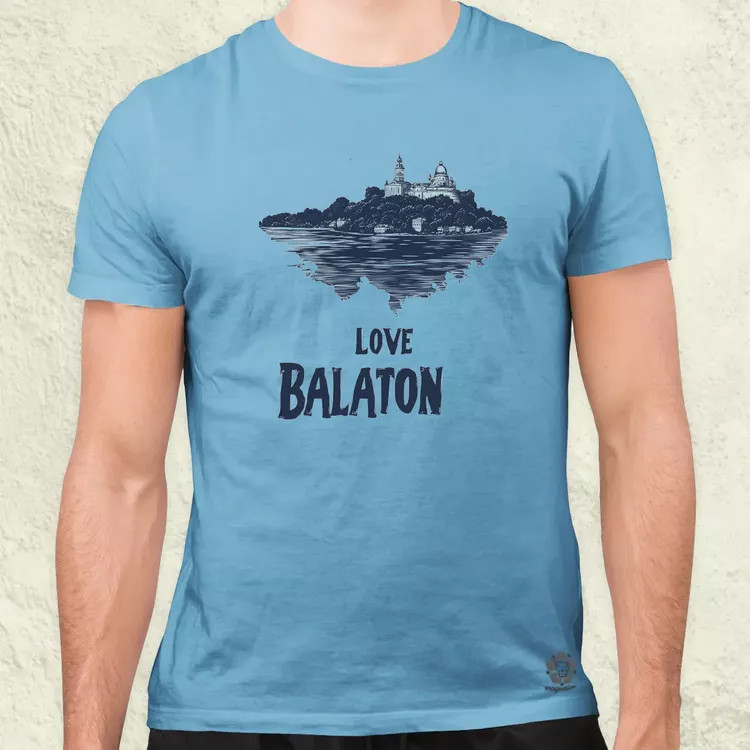 Love Balaton v66 férfi póló