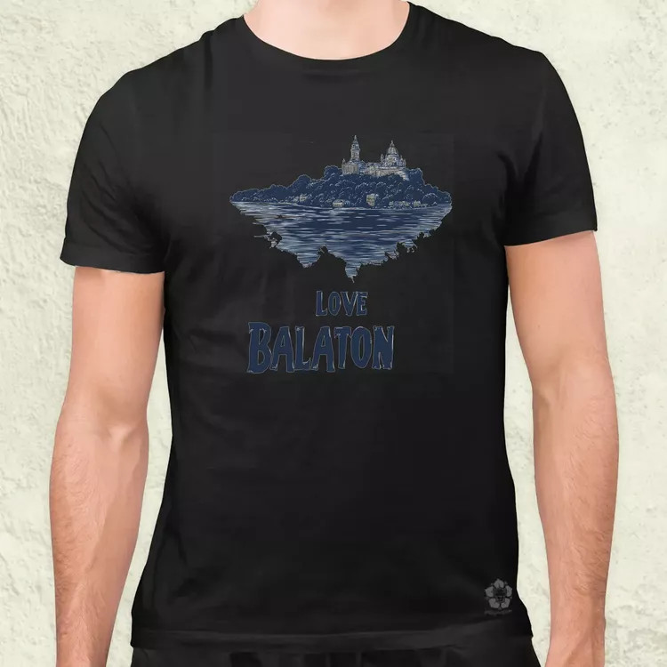 Love Balaton v66 férfi póló
