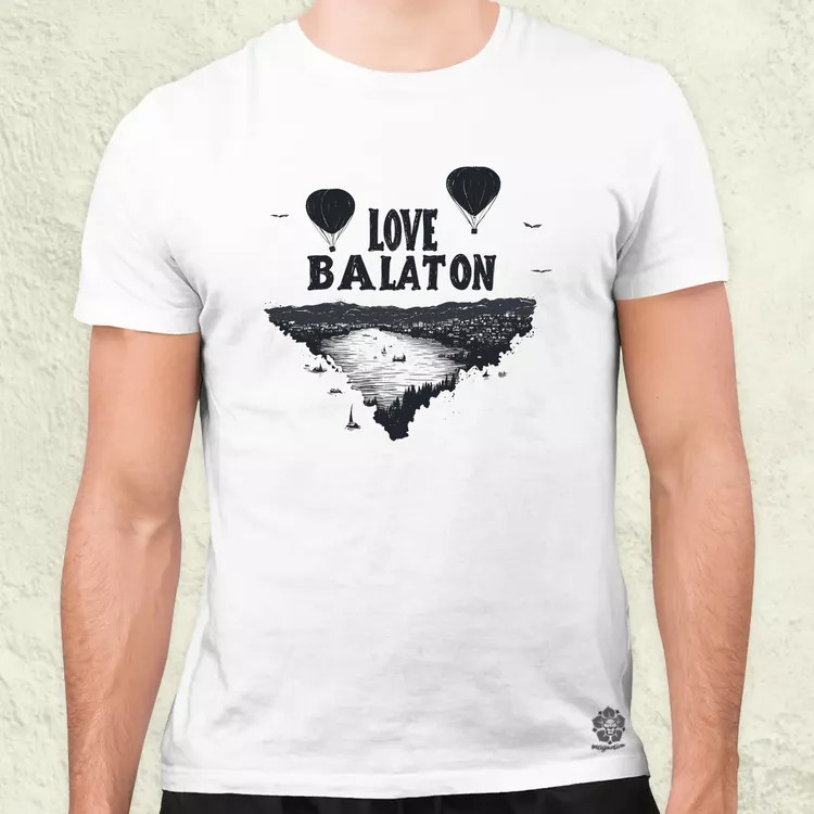 Love Balaton v67 férfi póló
