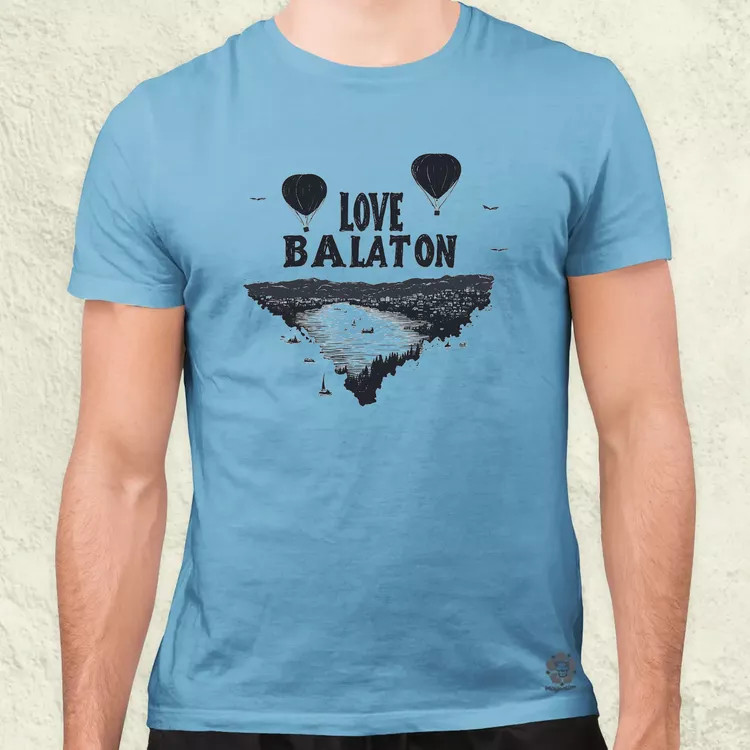 Love Balaton v67 férfi póló