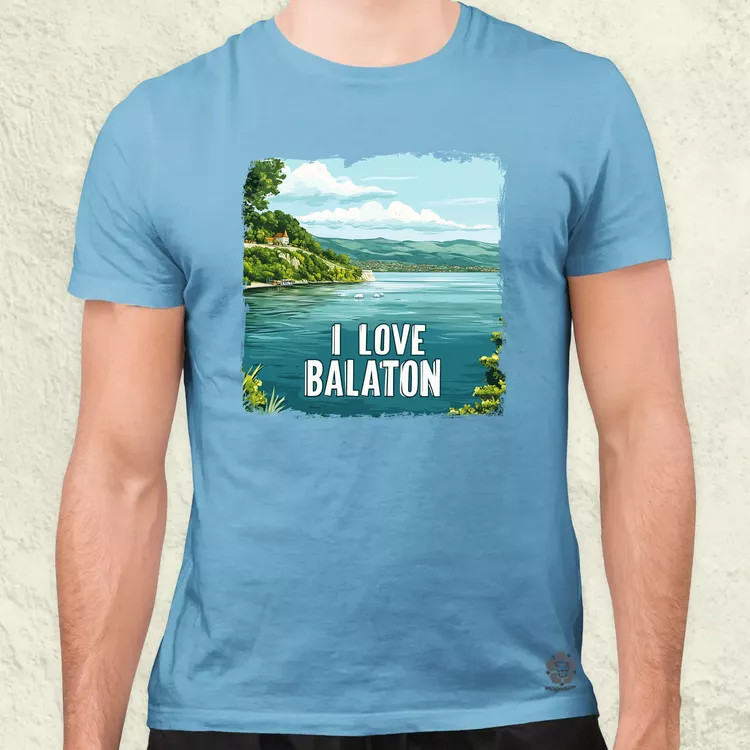 Love Balaton v7 férfi póló