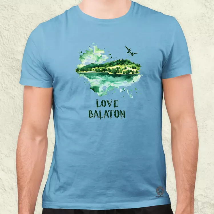 Love Balaton v70 férfi póló