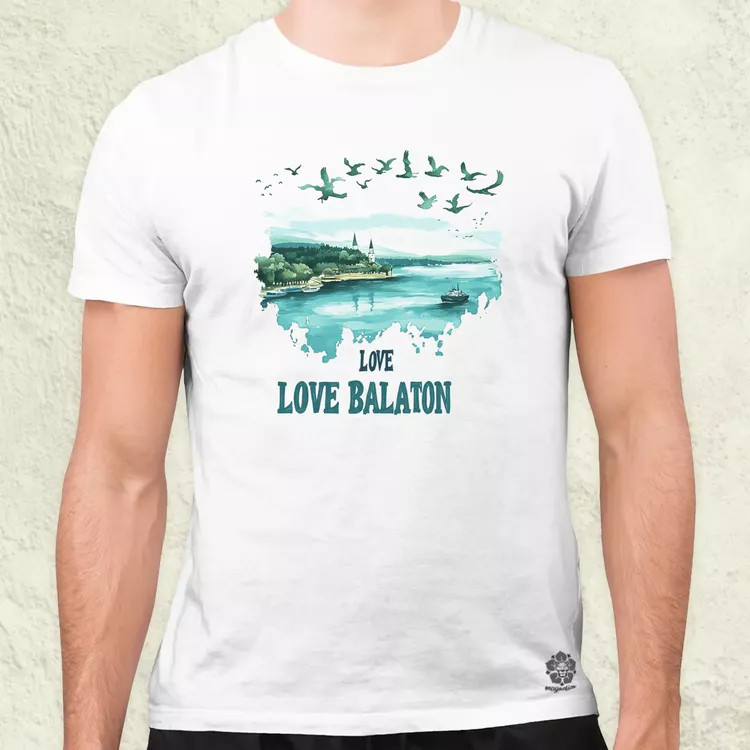 Love Balaton v71 férfi póló
