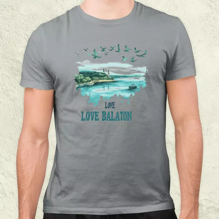 Love Balaton v71 férfi póló