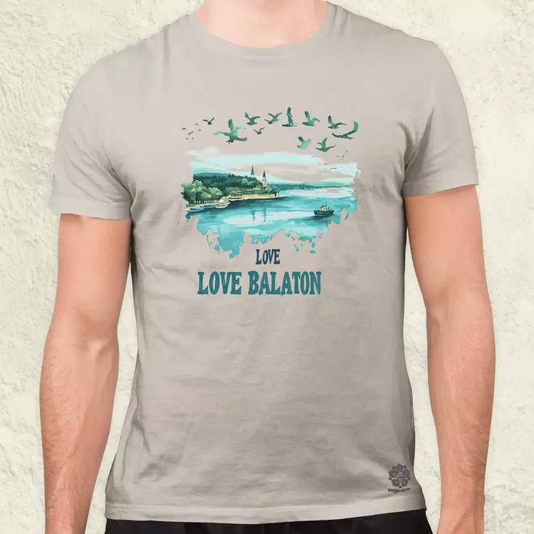 Love Balaton v71 férfi póló