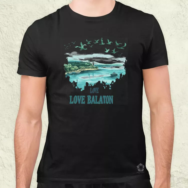 Love Balaton v71 férfi póló