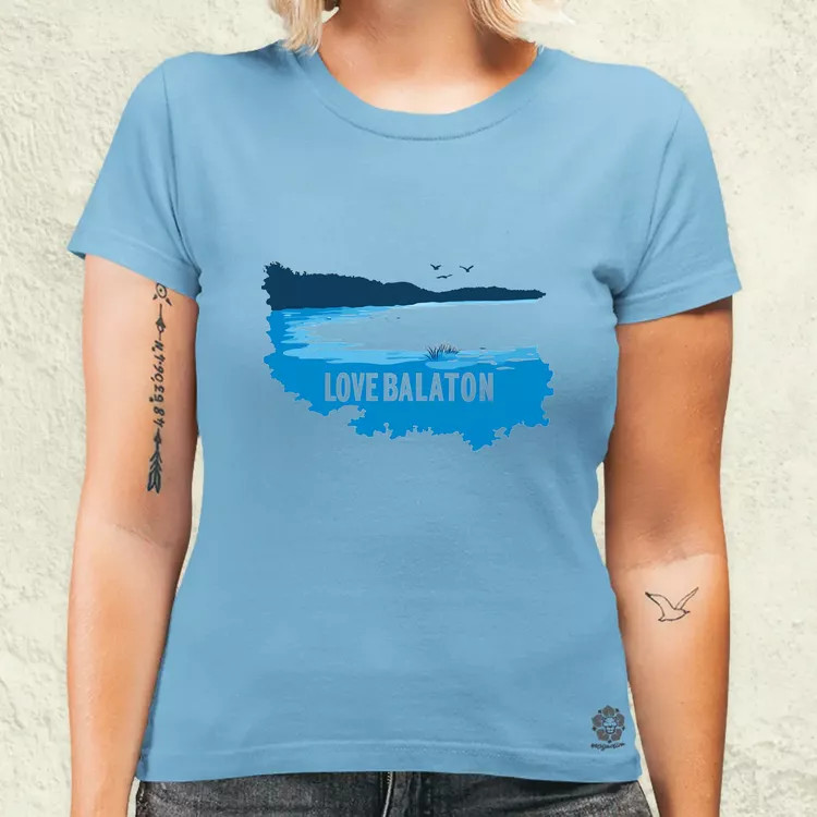 Love Balaton v74 női póló