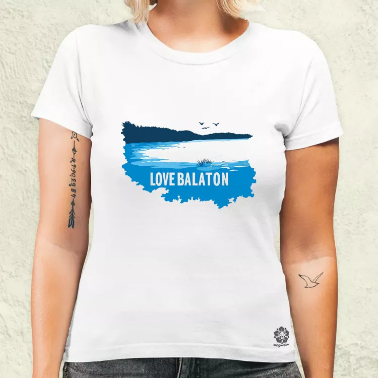 Love Balaton v74 női póló