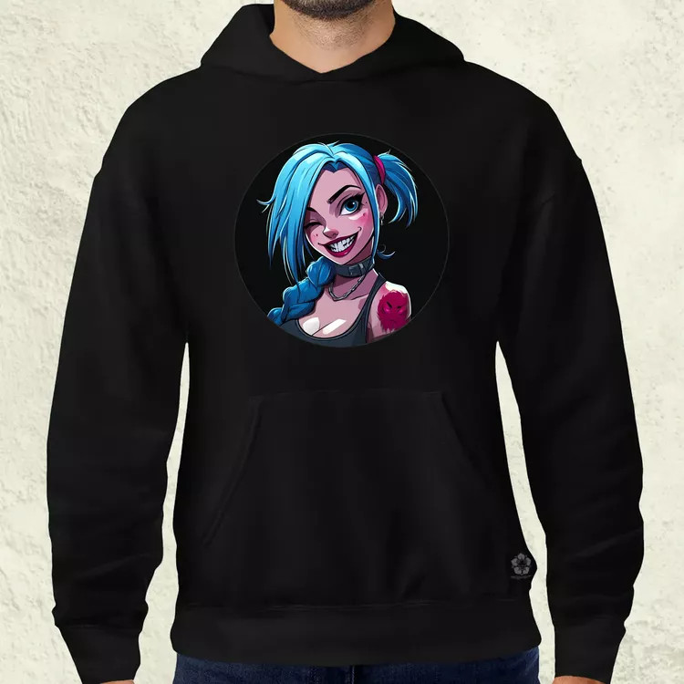 Jinx matrica v6 férfi pulóver