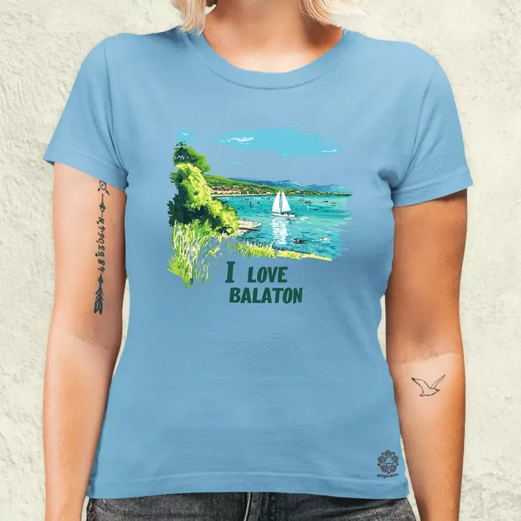 Love Balaton v8 női póló