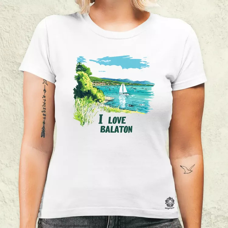 Love Balaton v8 női póló