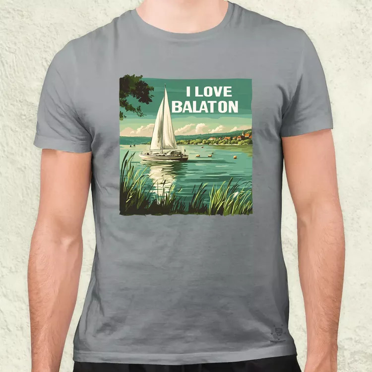 Love Balaton v9 férfi póló