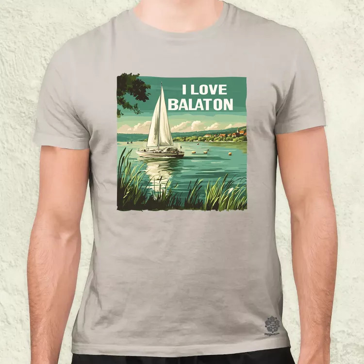 Love Balaton v9 férfi póló