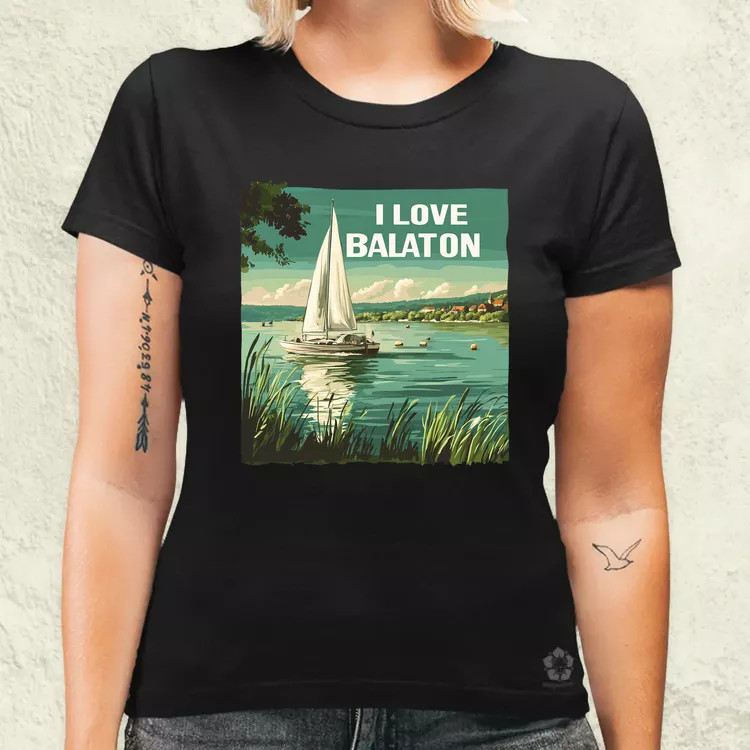 Love Balaton v9 női póló