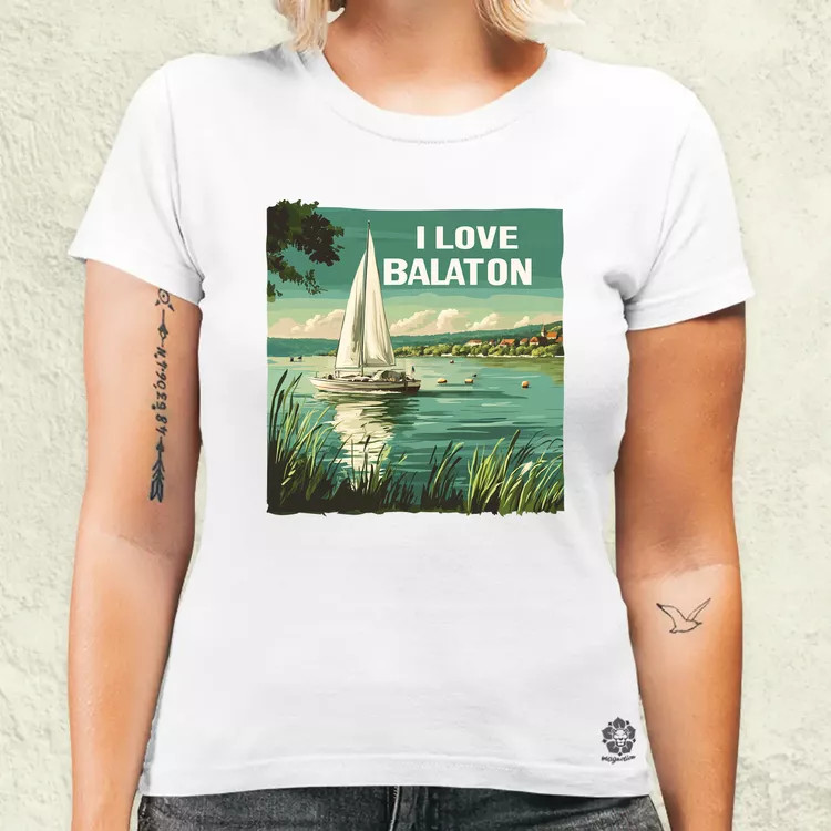 Love Balaton v9 női póló