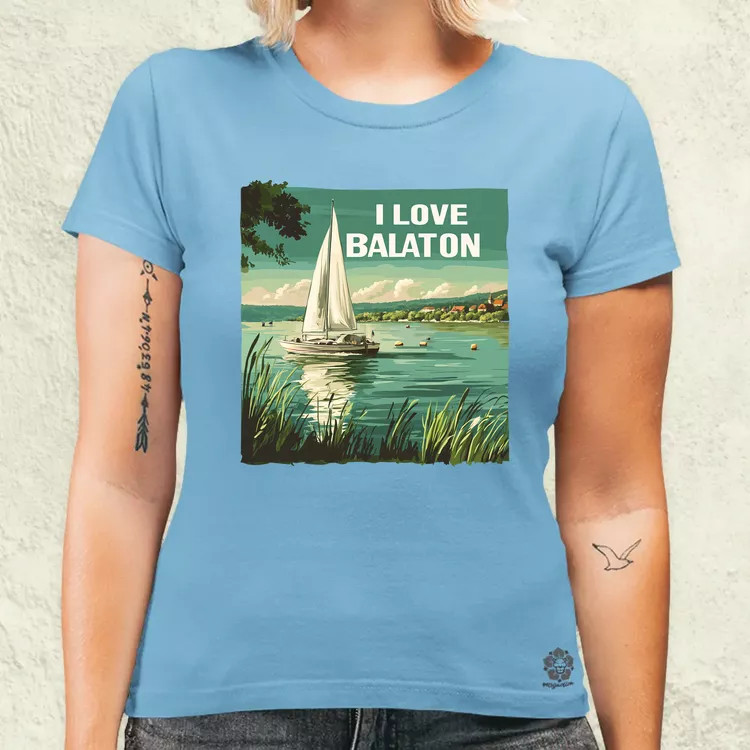 Love Balaton v9 női póló