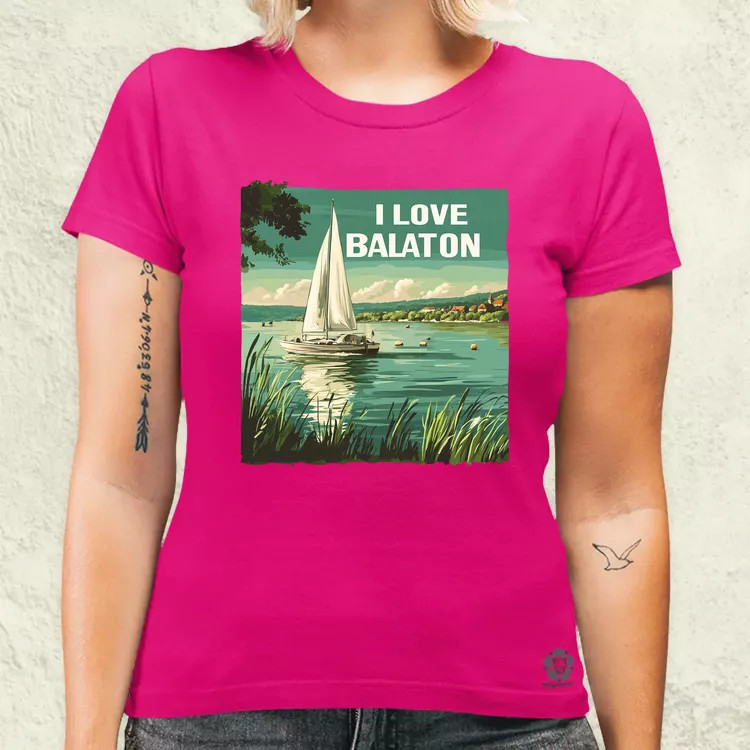 Love Balaton v9 női póló