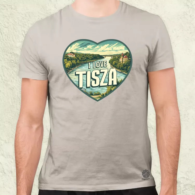 Love Tisza v1 férfi póló