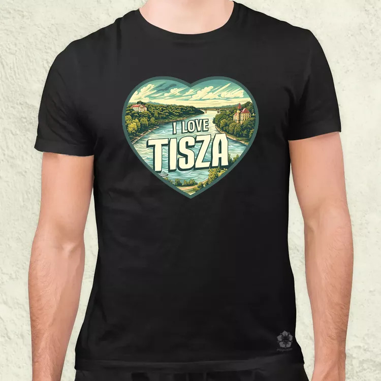 Love Tisza v1 férfi póló