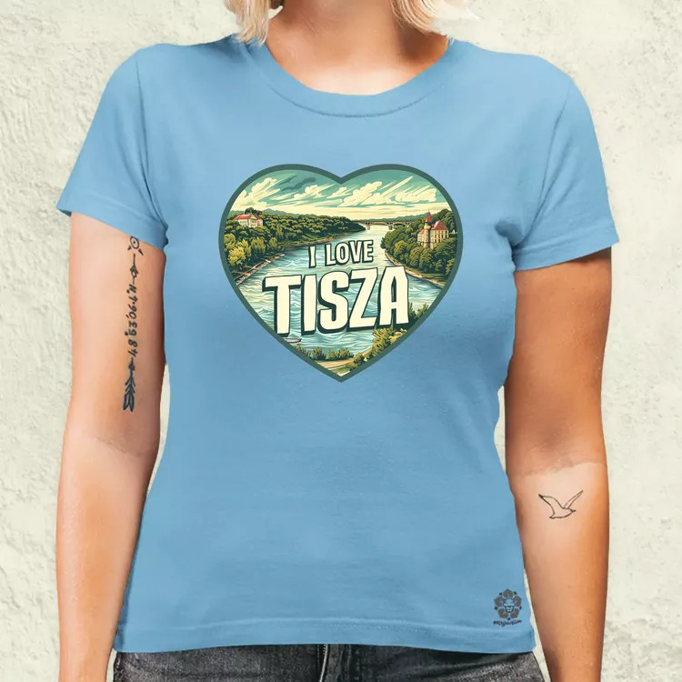 Love Tisza v1 női póló