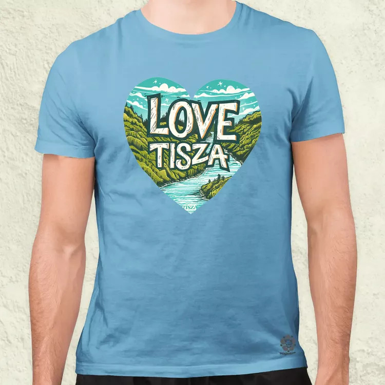 Love Tisza v10 férfi póló