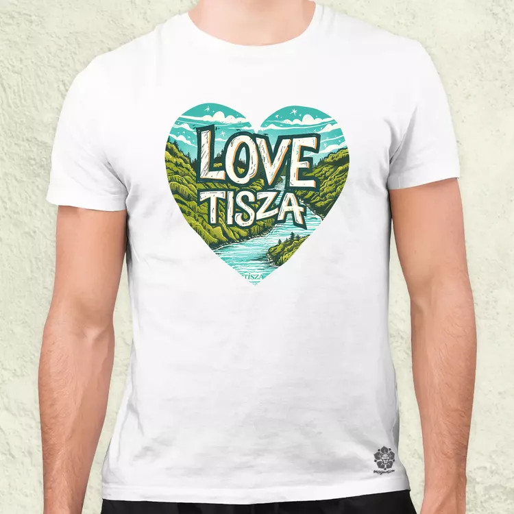 Love Tisza v10 férfi póló