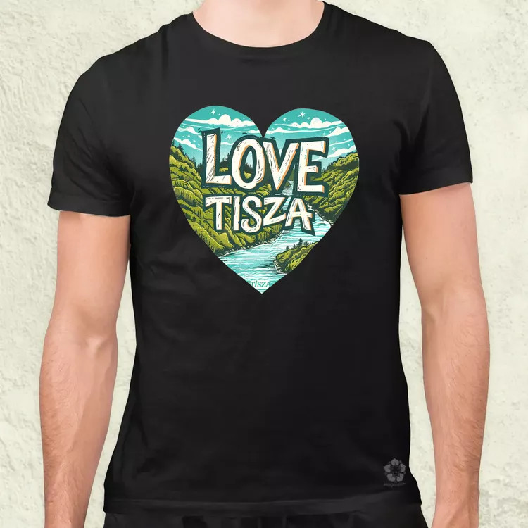 Love Tisza v10 férfi póló