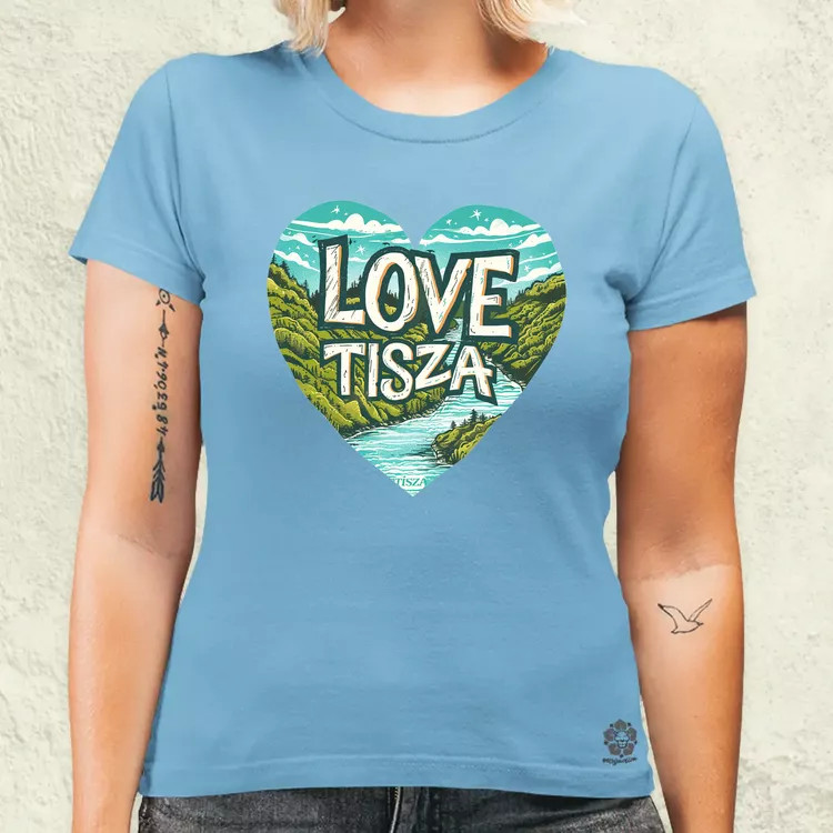 Love Tisza v10 női póló