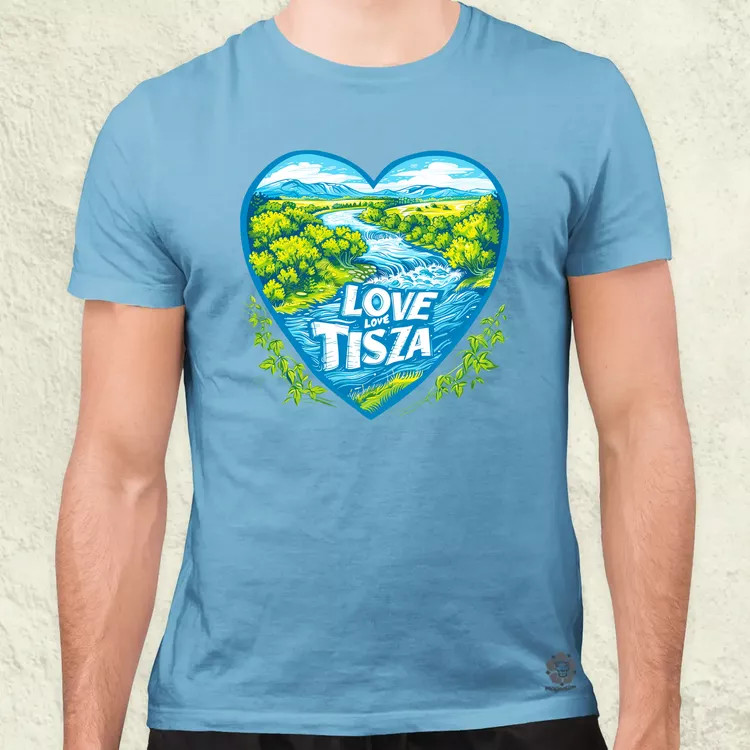 Love Tisza v11 férfi póló