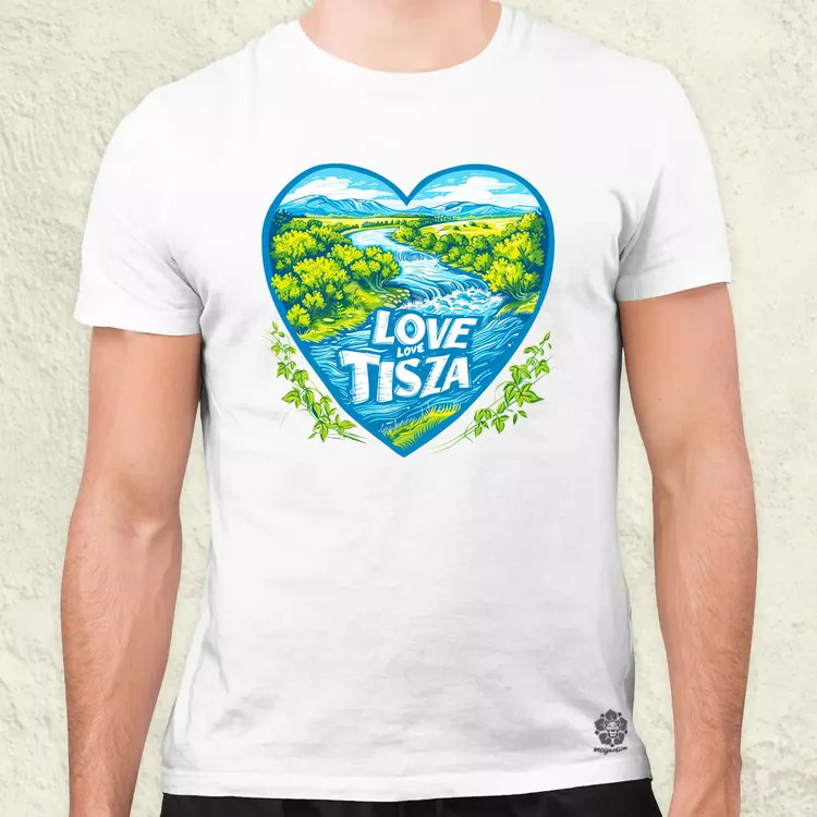 Love Tisza v11 férfi póló