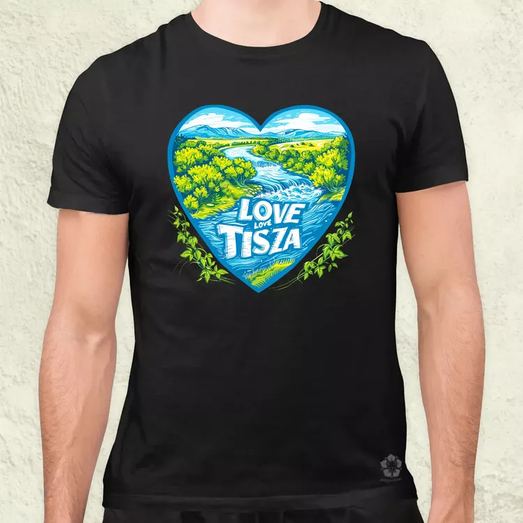 Love Tisza v11 férfi póló