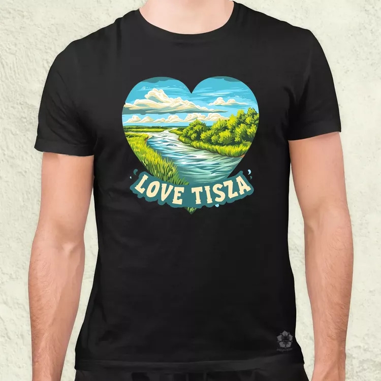 Love Tisza v12 férfi póló
