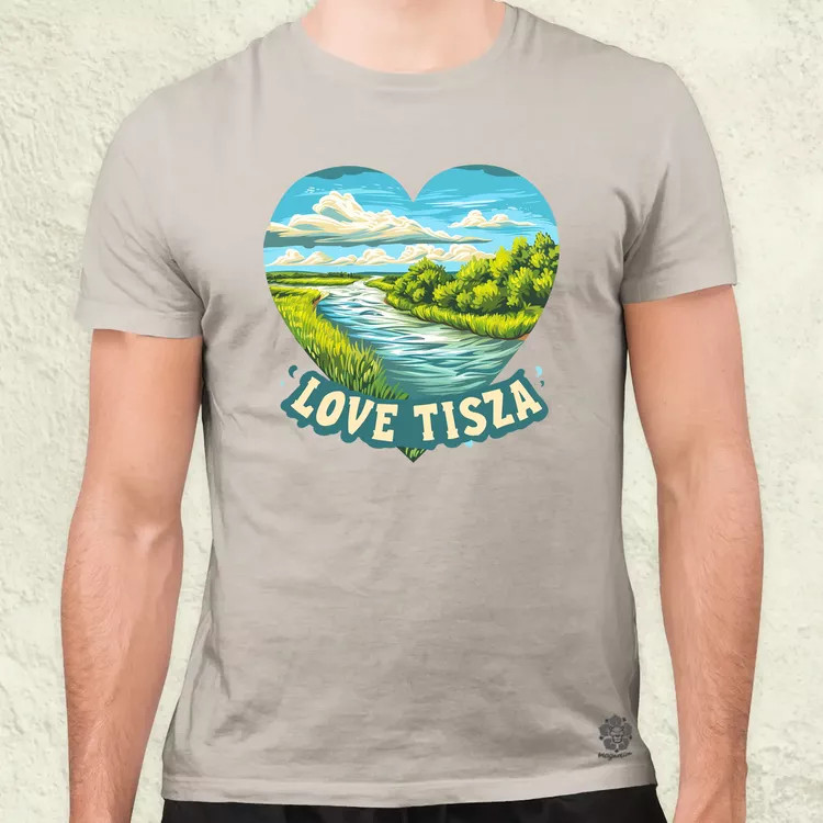 Love Tisza v12 férfi póló