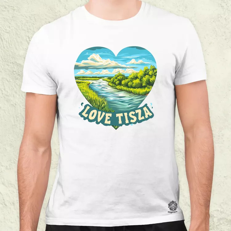 Love Tisza v12 férfi póló