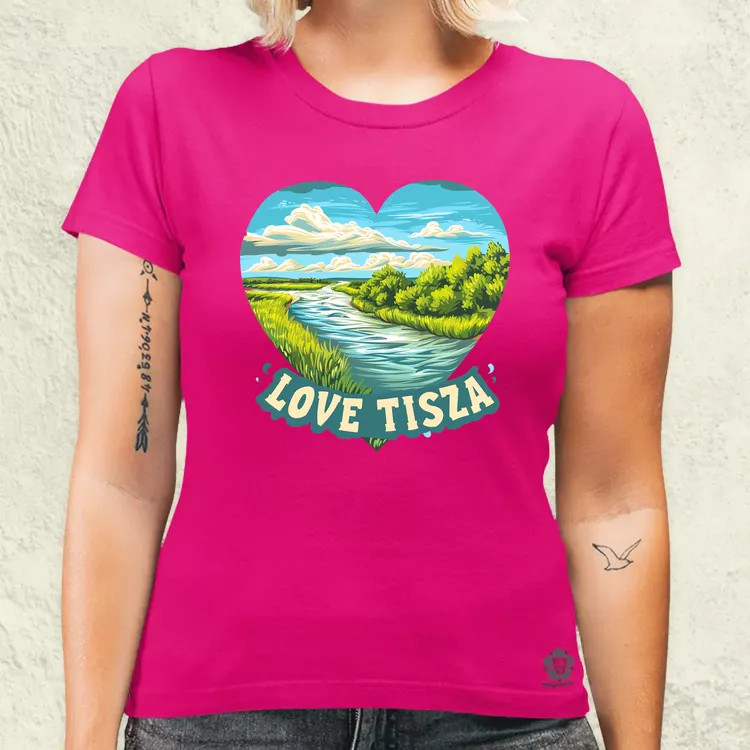 Love Tisza v12 női póló