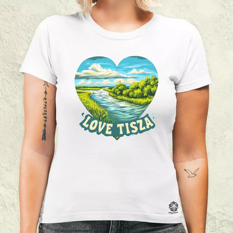 Love Tisza v12 női póló