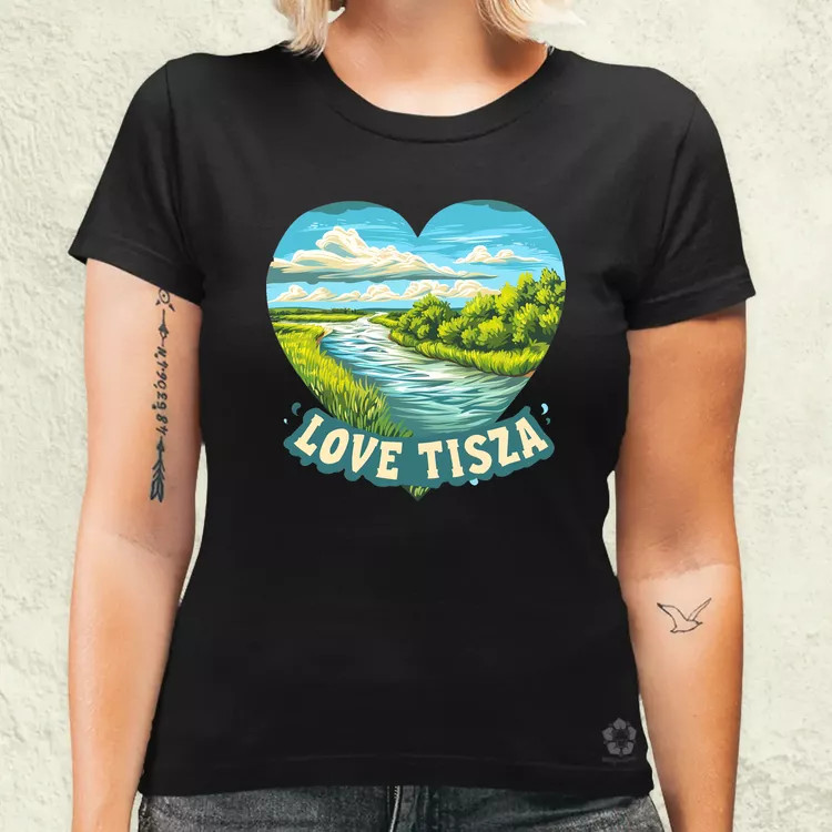 Love Tisza v12 női póló
