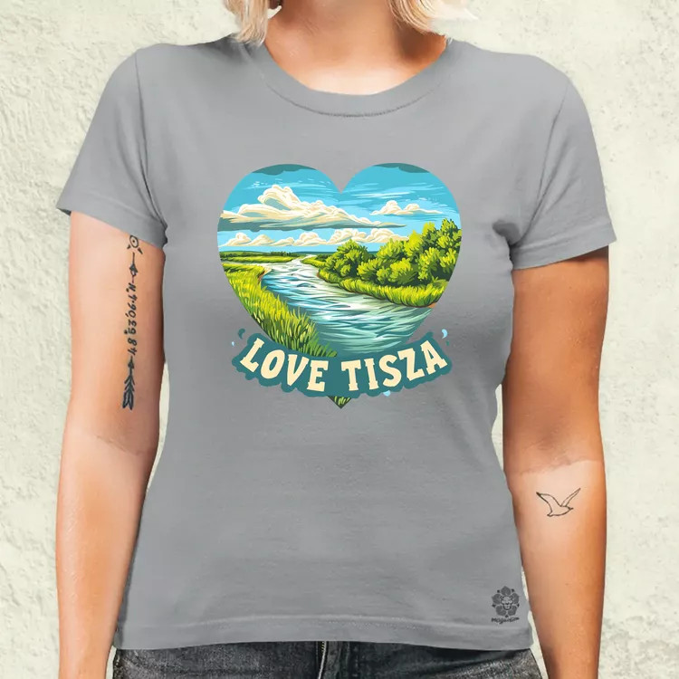Love Tisza v12 női póló