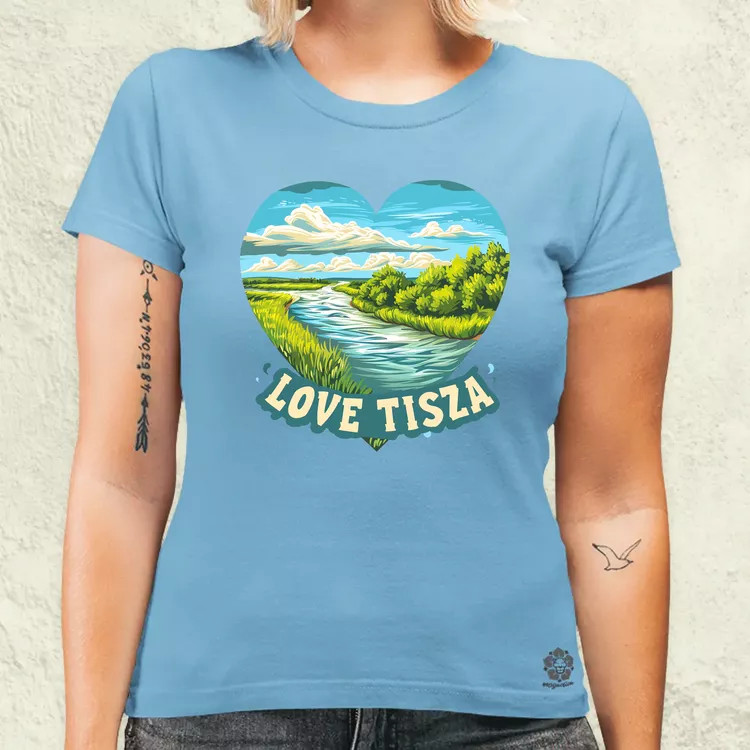 Love Tisza v12 női póló