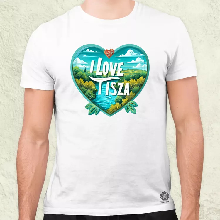 Love Tisza v13 férfi póló