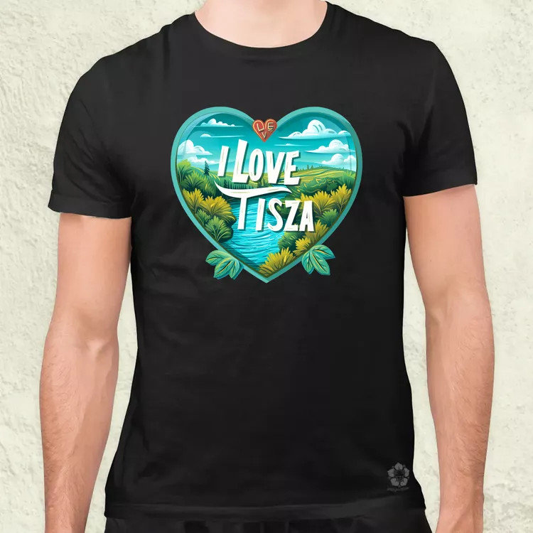 Love Tisza v13 férfi póló