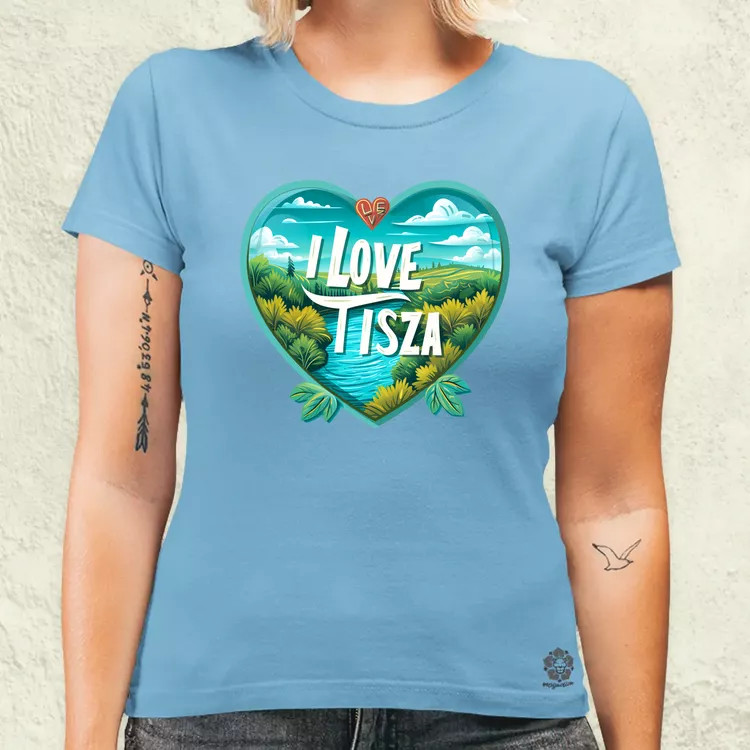 Love Tisza v13 női póló