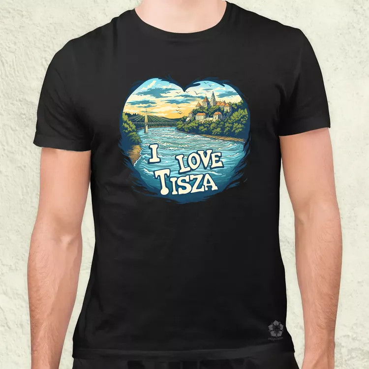 Love Tisza v14 férfi póló