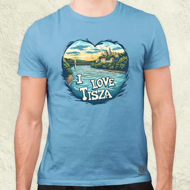 Love Tisza v14 férfi póló