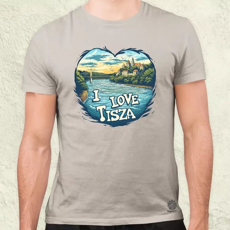 Love Tisza v14 férfi póló