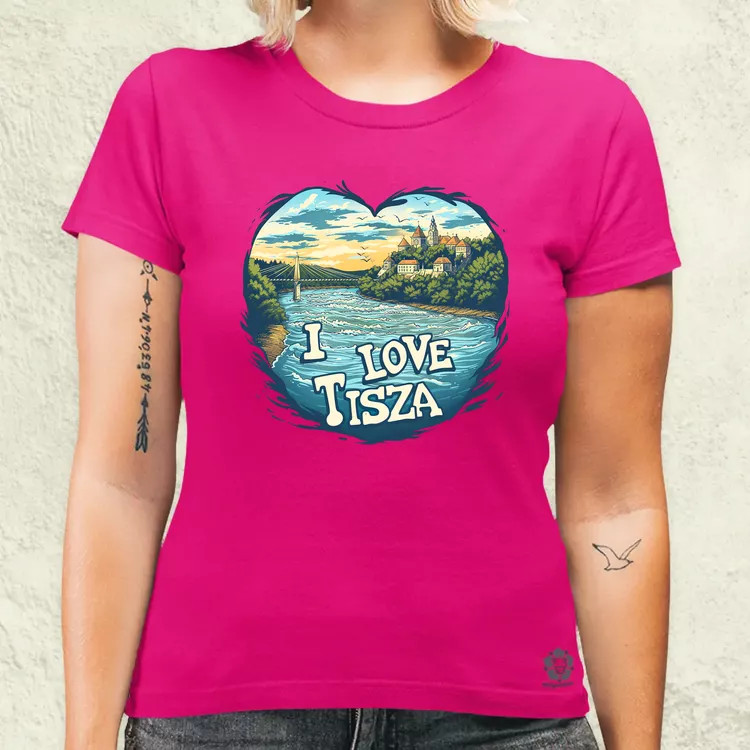 Love Tisza v14 női póló