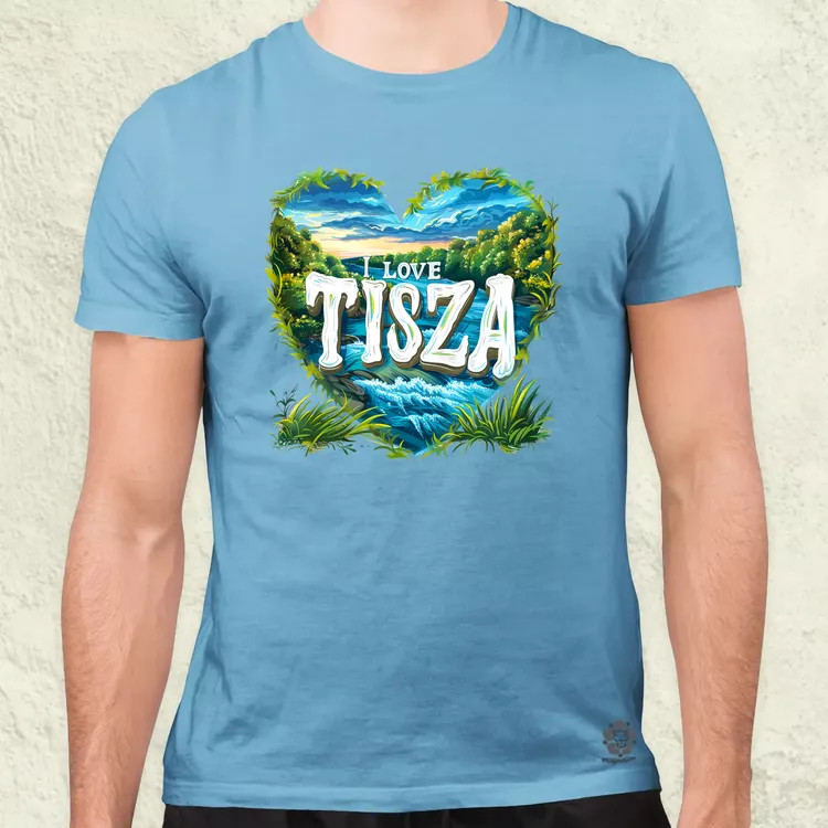 Love Tisza v15 férfi póló