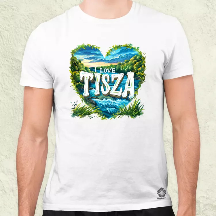 Love Tisza v15 férfi póló
