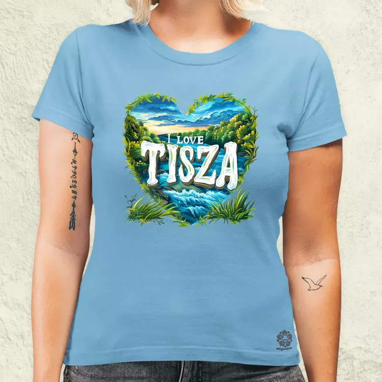 Love Tisza v15 női póló