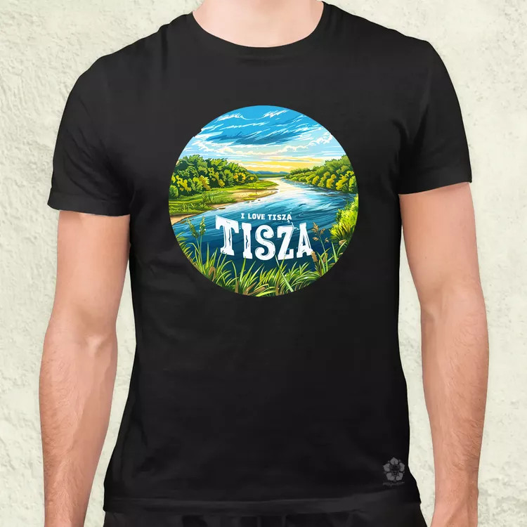 Love Tisza v16 férfi póló